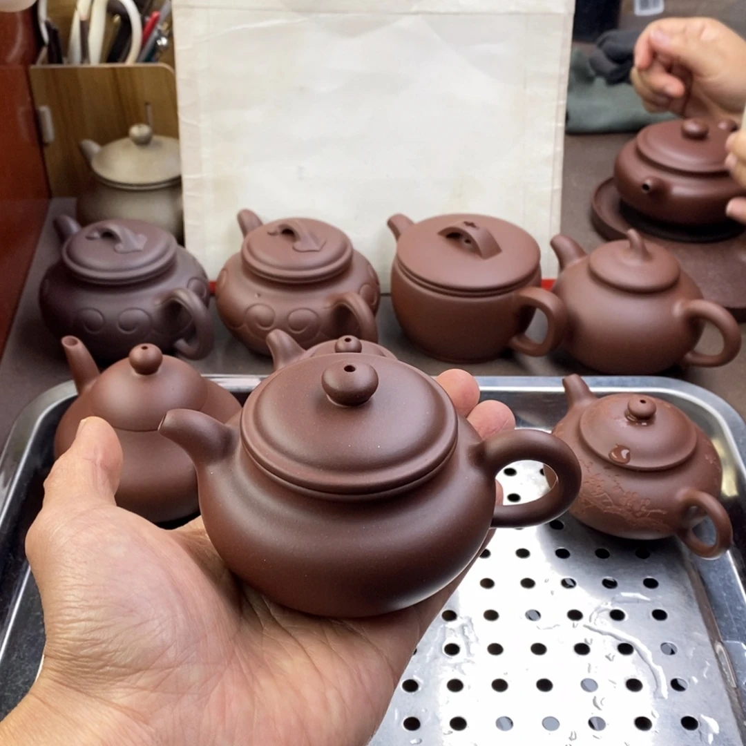 紫砂茶壶小仿古容量150毫升左右