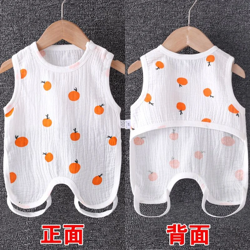 婴儿夏季纯棉纱布肚兜新生儿防着凉裹肚小宝宝薄款护肚脐围神器