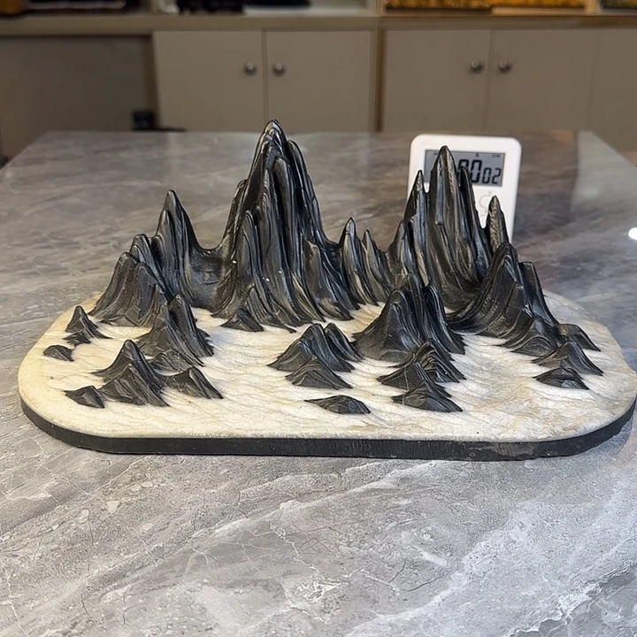 畅***下奇石茶宠鱼缸文房摆件