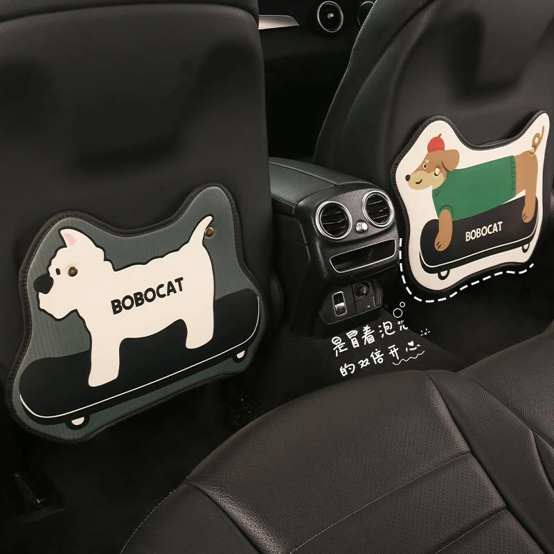 汽车座椅防踢垫后排车内主驾驶后背车用装饰防水防脏耐磨防护垫女