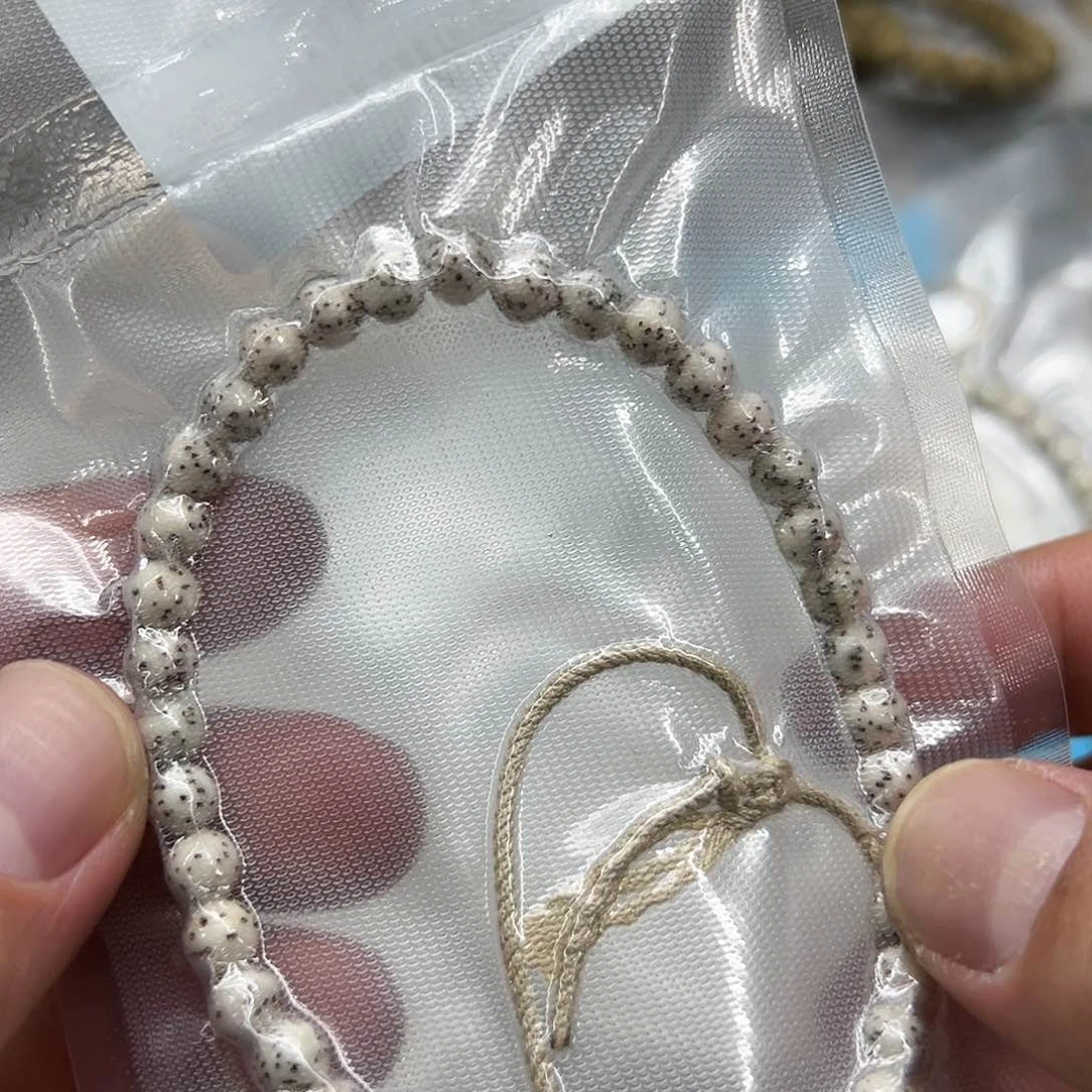 星月菩提手串92尽头半臂大留白星月菩提0.6圆手持