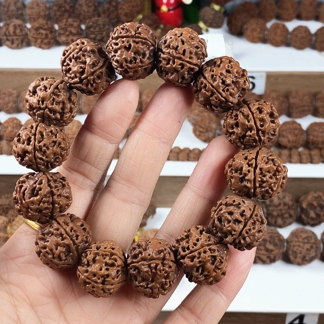 金刚菩提手串原生态精品蜂窝梅花