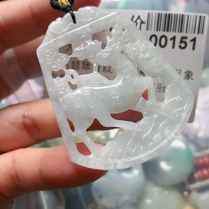 颈饰未镶嵌翡翠000000151