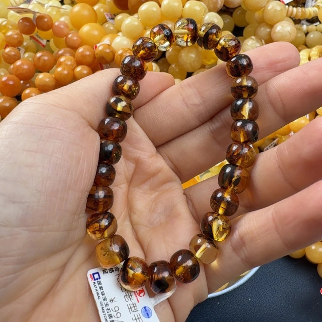 琥珀未镶嵌珠宝奇石