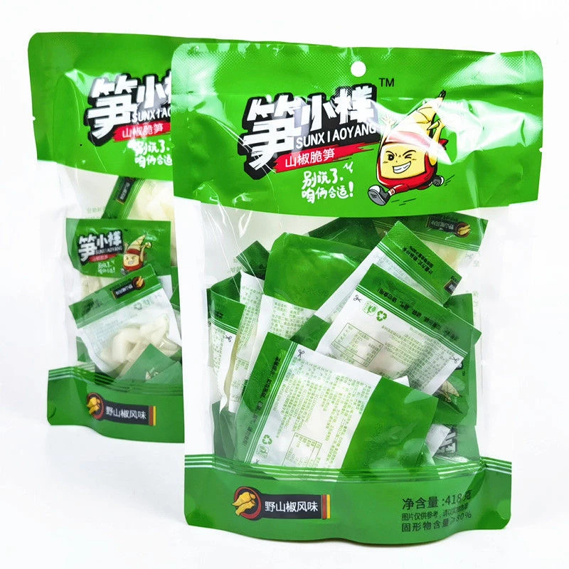 【1袋】笋小样山椒脆笋野山椒风味418g即食酸辣鲜脆（25.7.4到期）