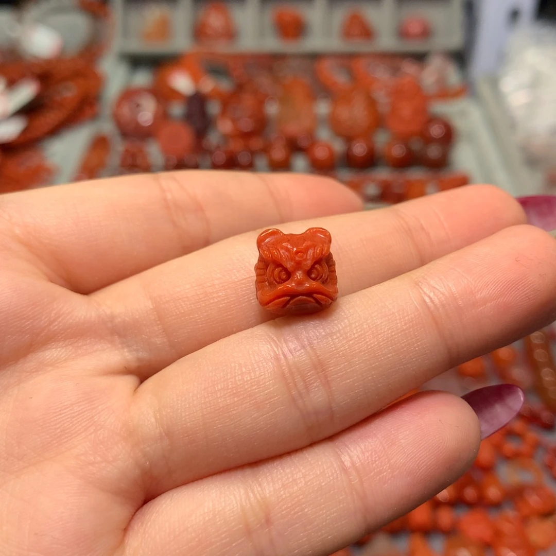 【闪购商品】南红玛瑙醒狮10+未镶嵌?***g