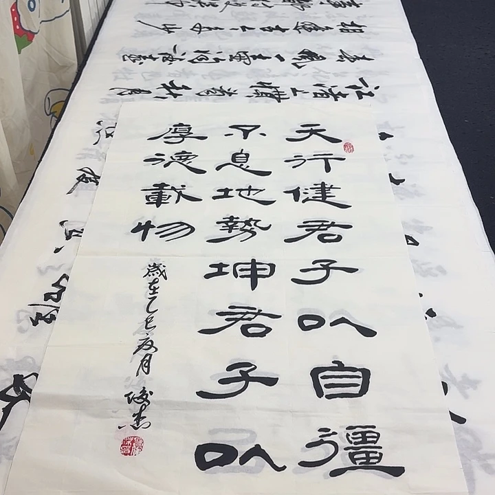 书法老师精品行书