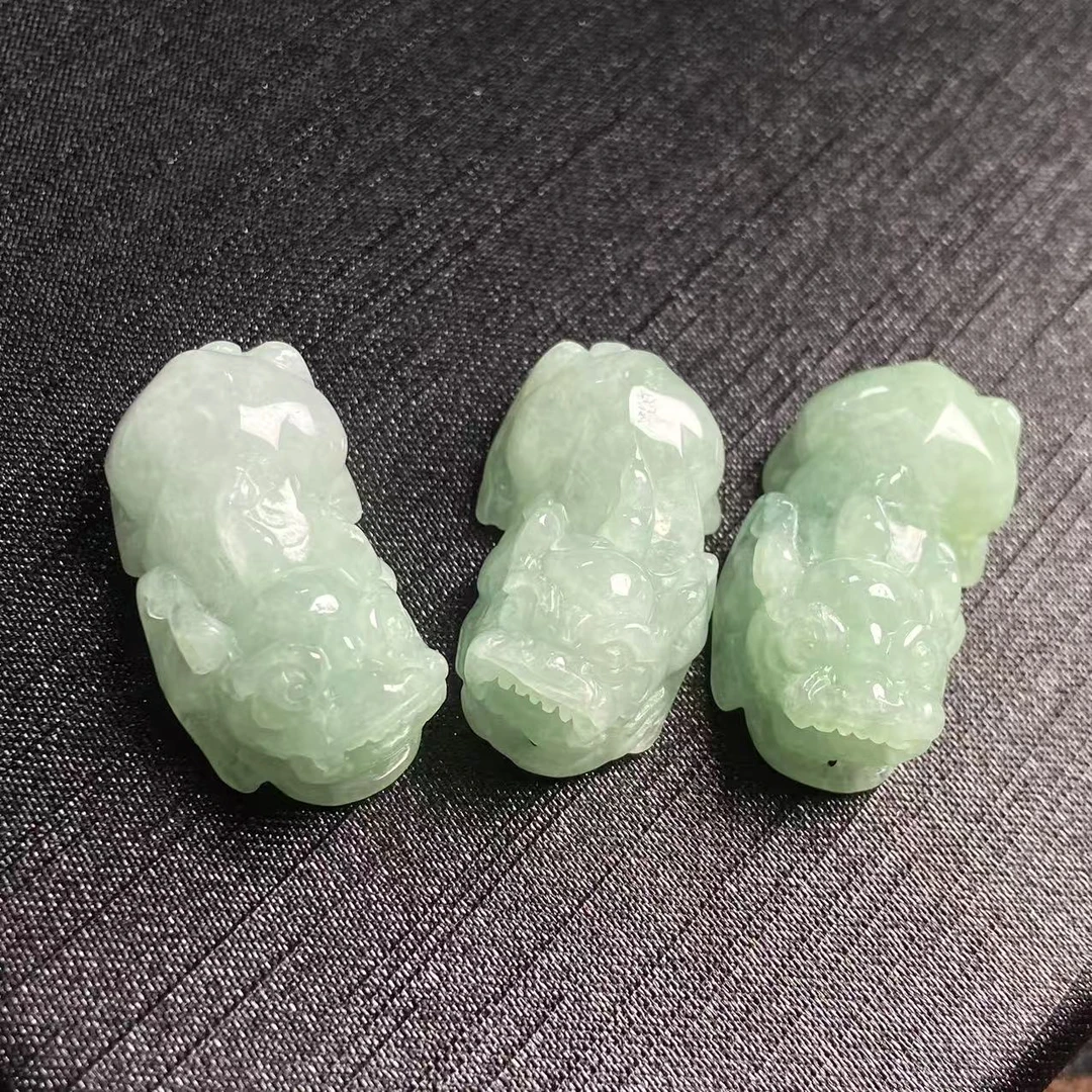 10662天然A货翡翠【貔貅】多样性发一个