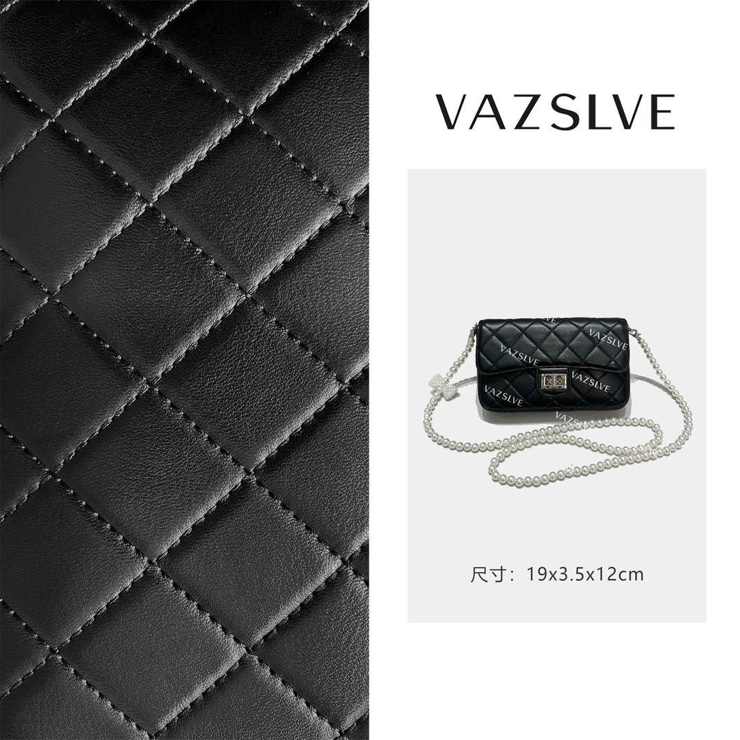 VAZSLVE/原创设计ZT-D7153-贝母黑 春季新款轻奢小包