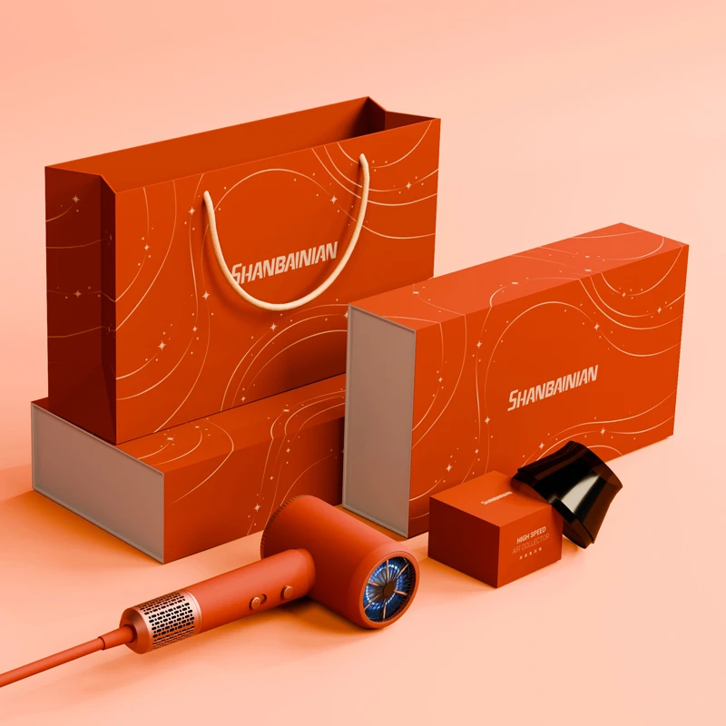 扇百年家用不伤发速干【SE第二代】敦煌红礼盒恒温大功率柔顺风扇