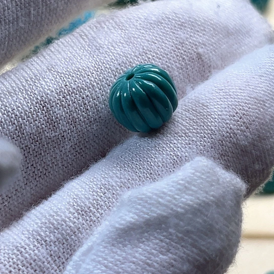 绿松石未镶嵌瓜珠