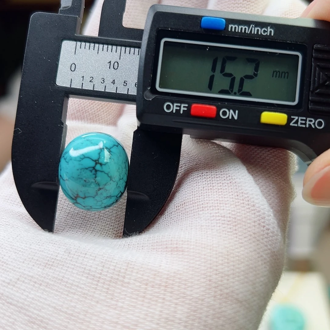 未镶嵌绿松石珠宝奇石胖****个17.7直径