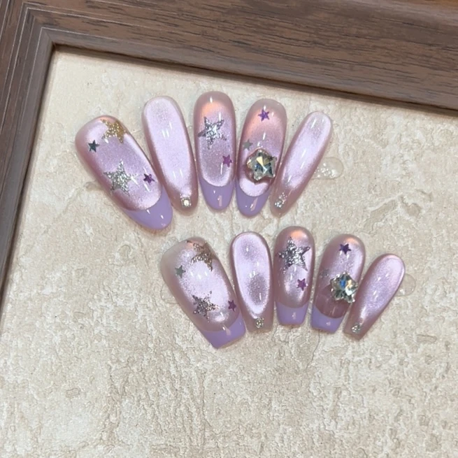 W.【黑魔仙】纯手工穿戴甲