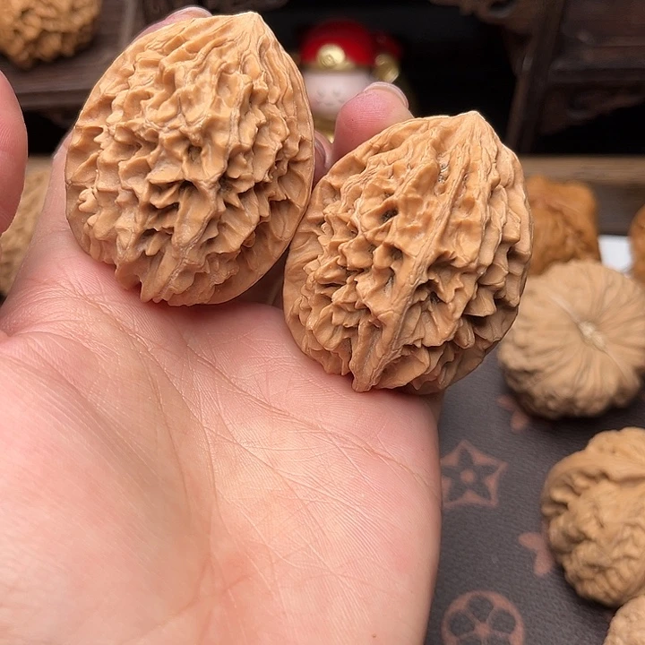 文玩核桃把件40全品招财鼠