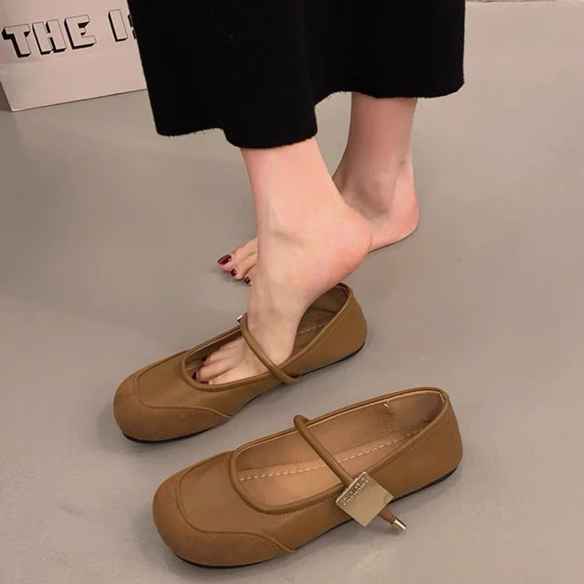 【法式玛丽珍鞋】2025春季新款气质百搭浅口单鞋FQ