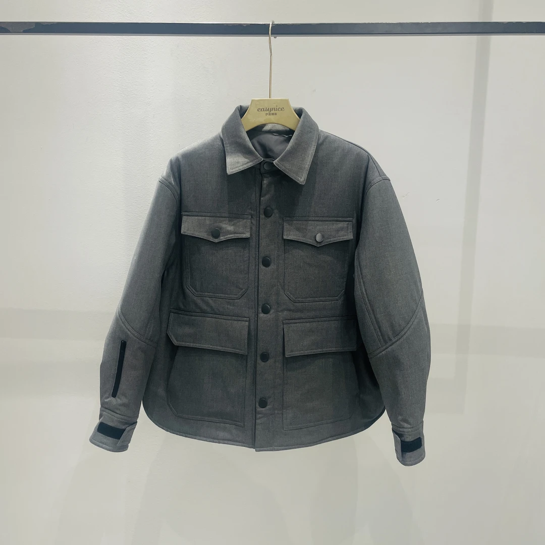 【春季上新】休闲百搭宽松显瘦短款加厚保暖翻领棉服外套 LZ-3224