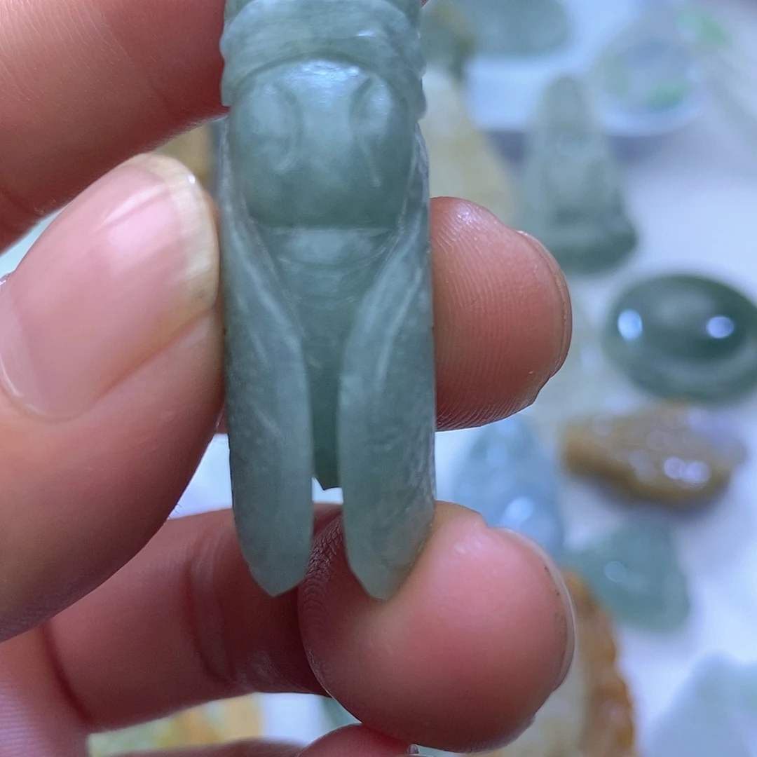 定制翡翠未镶嵌一呜