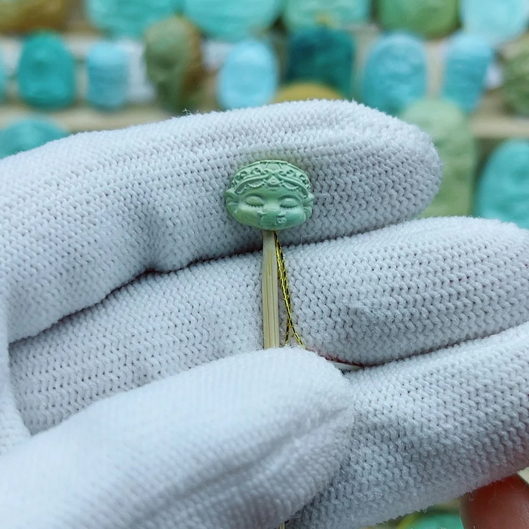 绿松石未镶嵌珠宝半成品