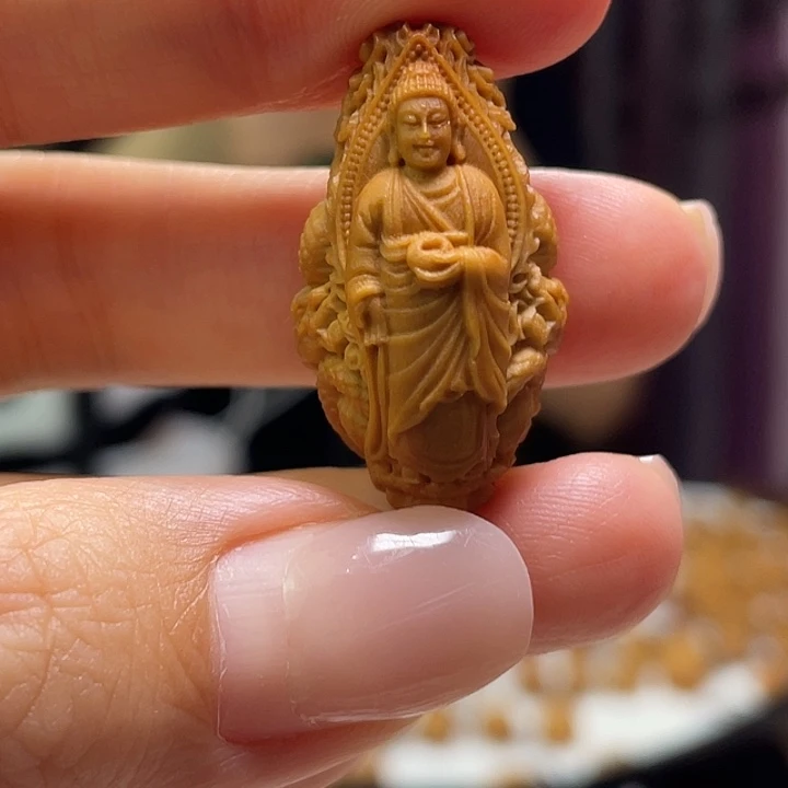 橄榄核吊坠橄榄核