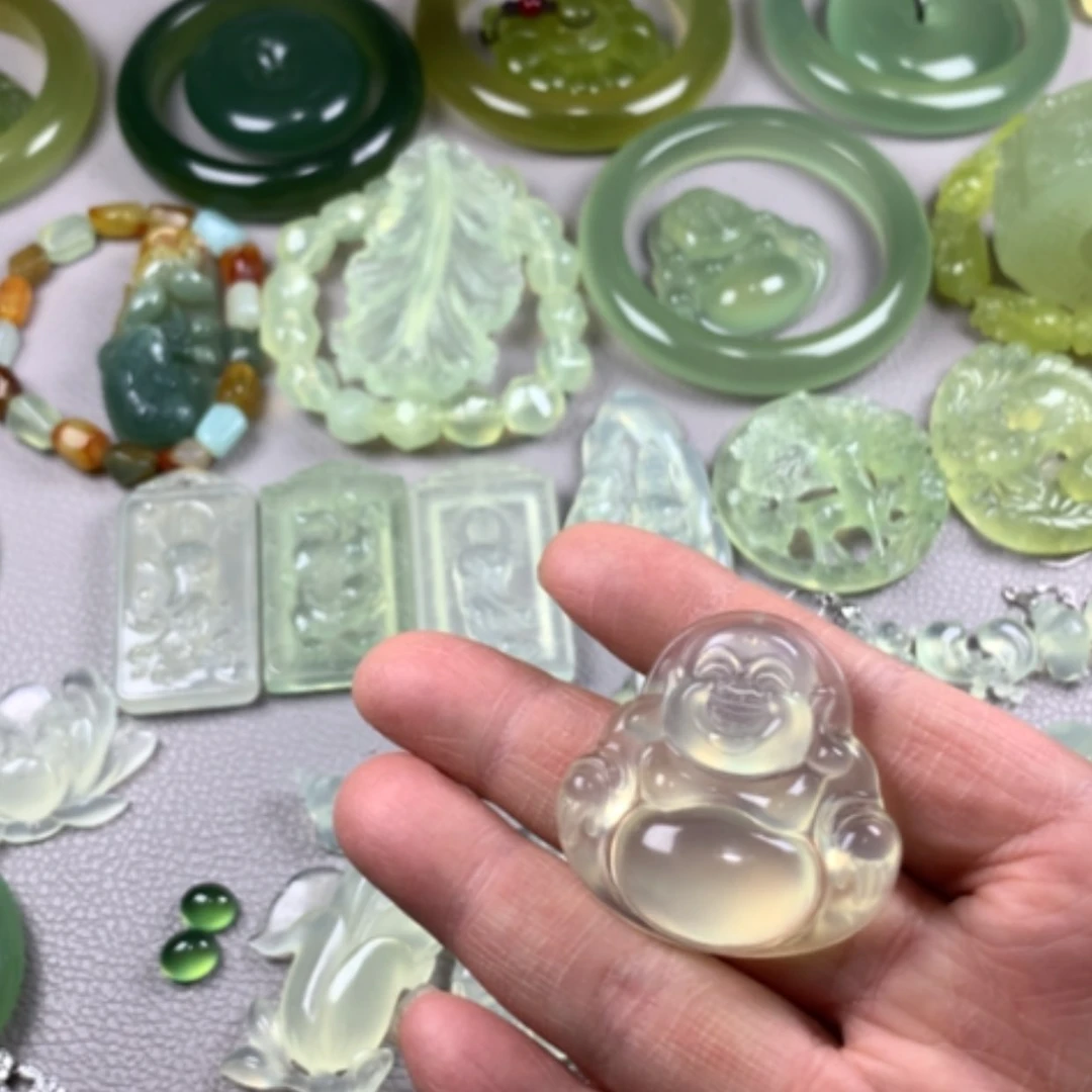 【闪购商品】未镶嵌蛇纹石玉2025新款岫玉