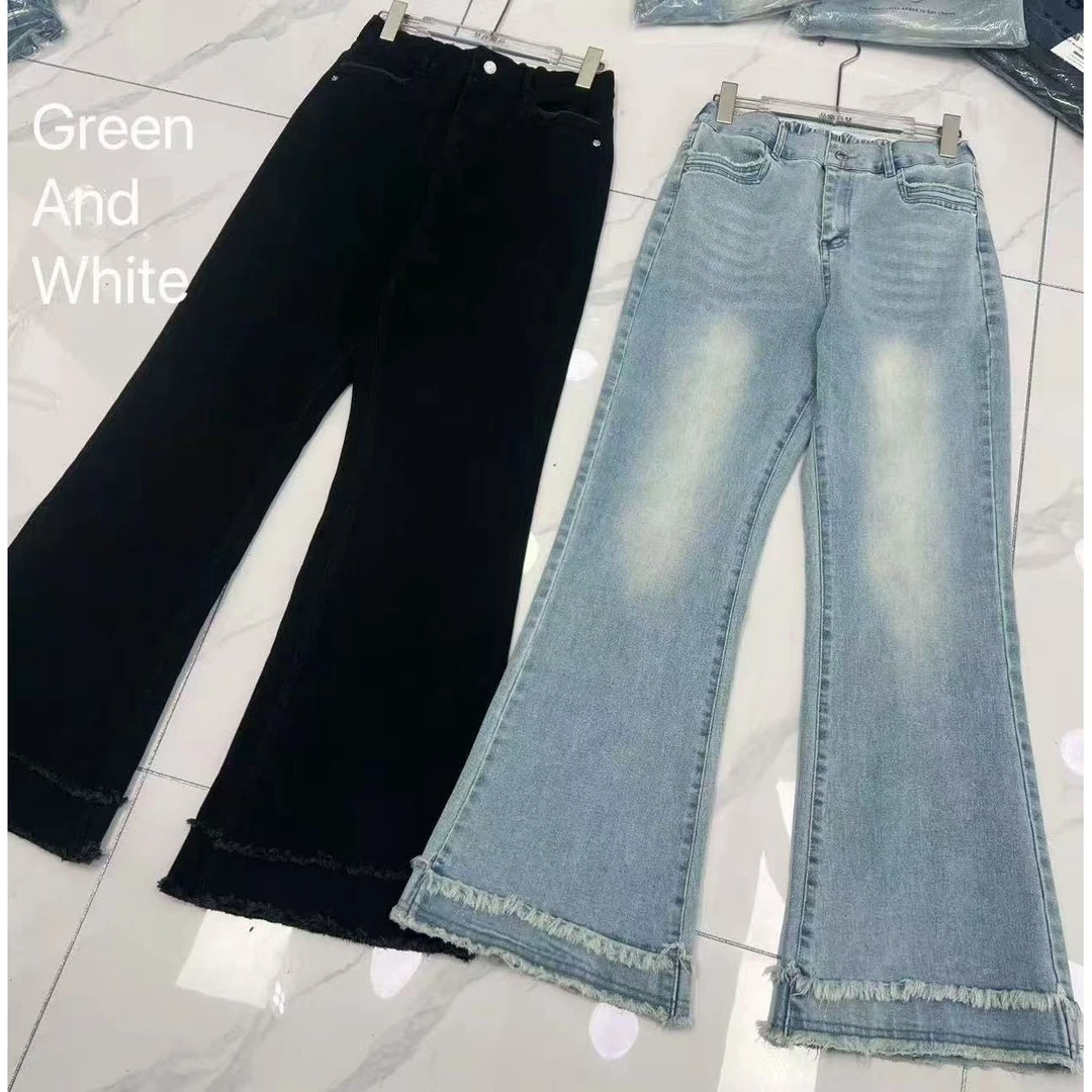 优选头家微喇牛仔裤8066