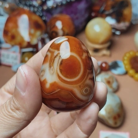 未镶嵌玛瑙/玉髓珠宝奇石
