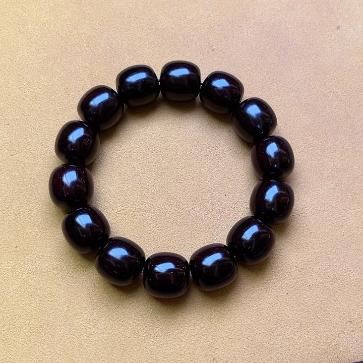 手串/手链小叶紫檀1.5老型高油高密带星手串