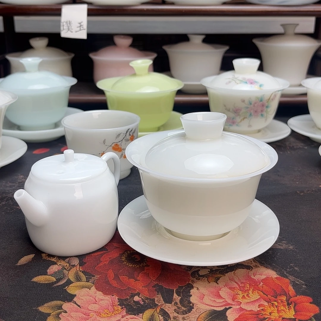 茶壶 璞玉盖碗gggggggggggggg