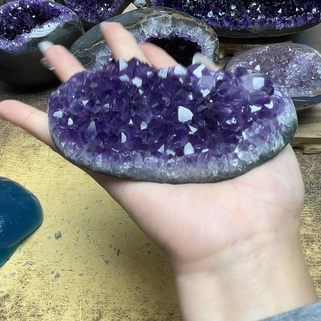 未镶嵌大型摆件（非配饰）紫晶
