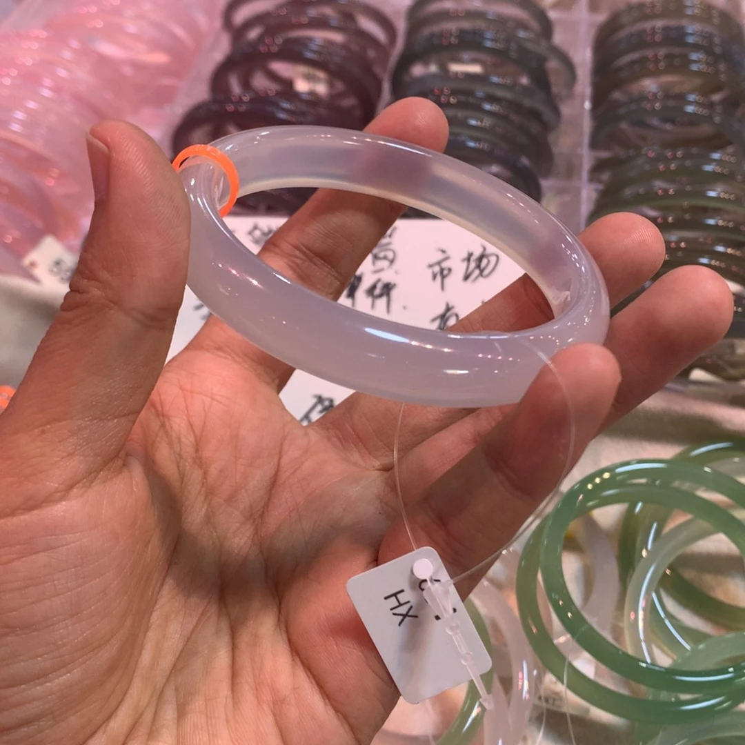 【闪购商品】玛瑙/玉髓手链合金橙*熙