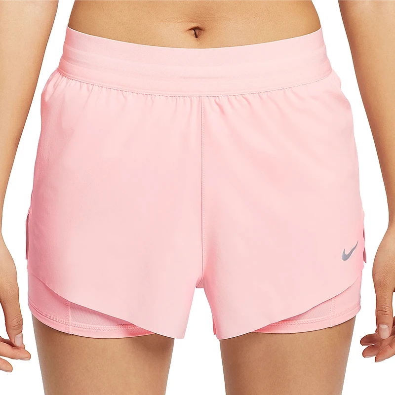 NIKE/耐克女子AS W NK SWIFT DF MR 2N1 SHRT梭织短裤HJ5377-607