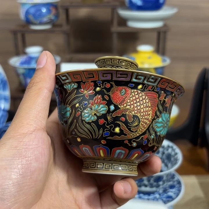 艾***M景德镇手工手绘陶瓷