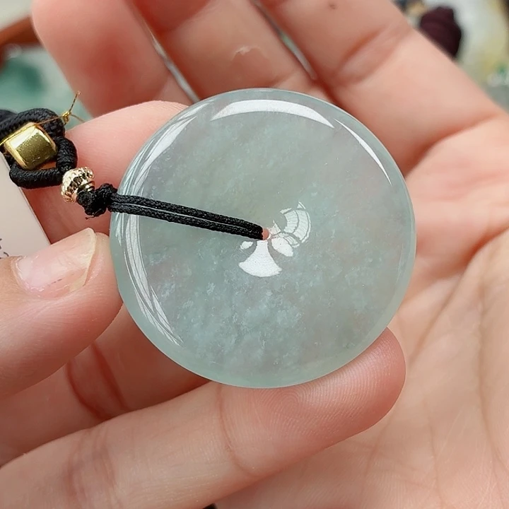 翡翠未镶嵌挂件天然翡翠a货