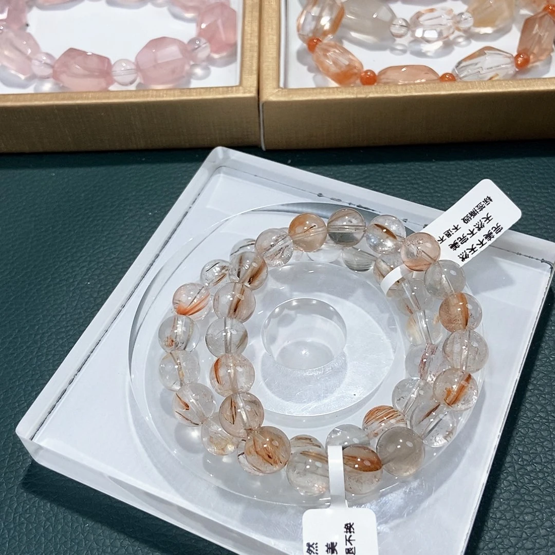水晶手链未镶嵌迷****蛋冰糖兔毛10的