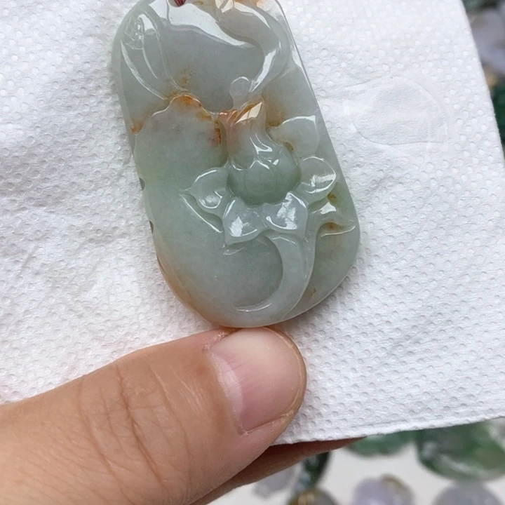 翡翠未镶嵌颈饰天然缅甸翡翠