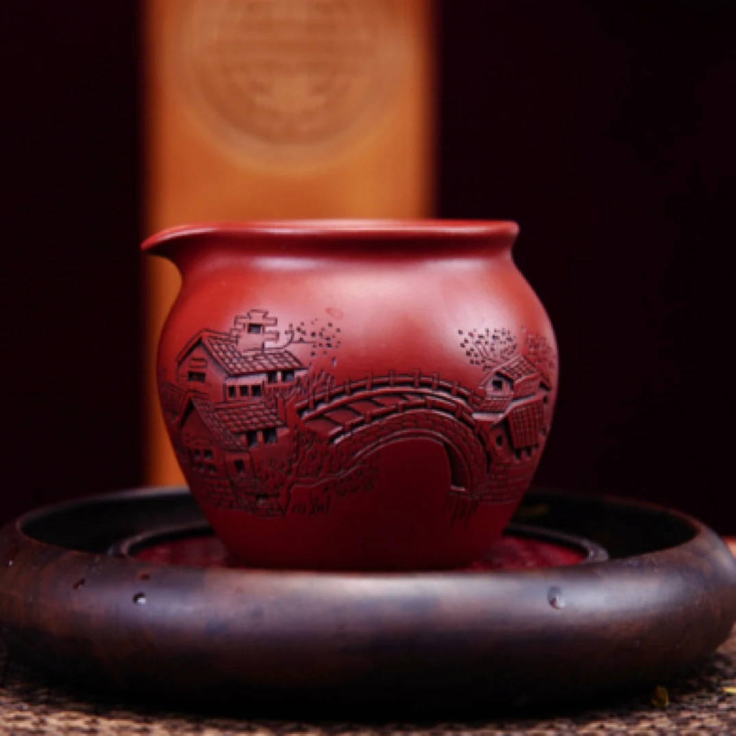 1022 宜兴原矿紫砂 全手工制作 江南风公道