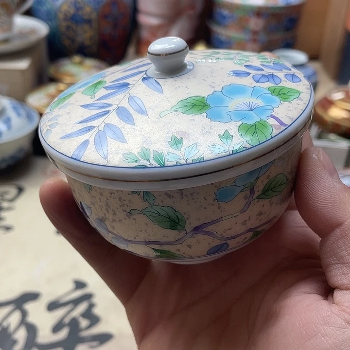 瓷片002 一人直播，看品直播间说序号