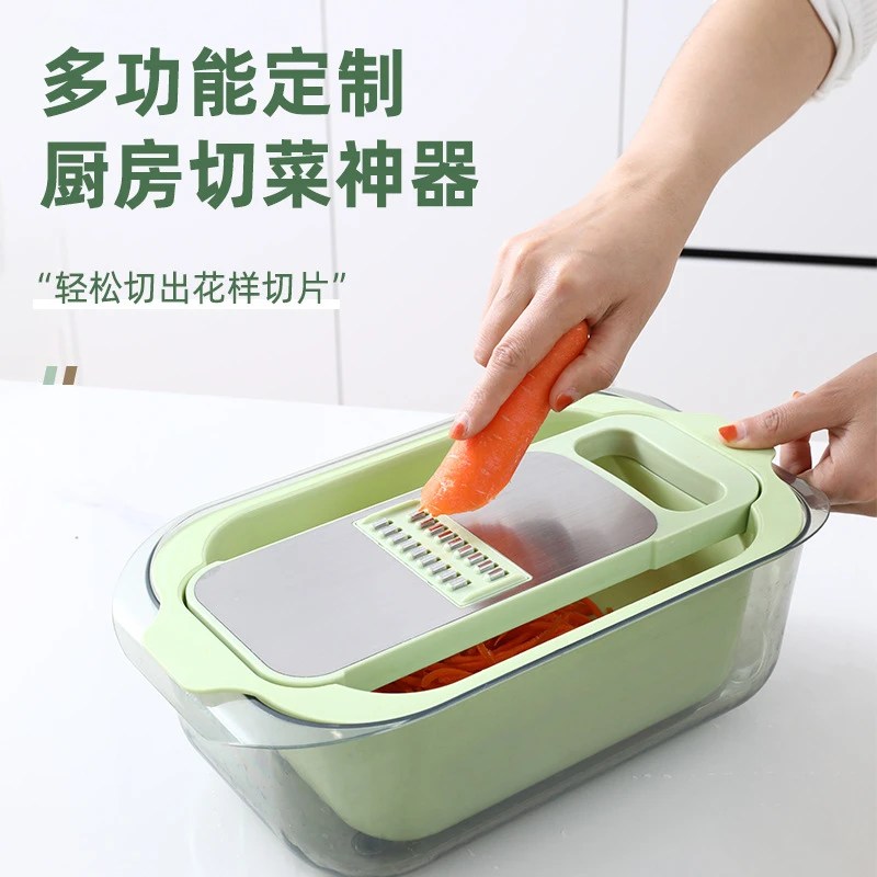 多功能切菜器家用土豆丝切丝器土豆片切片擦丝萝卜刨丝器厨房神器