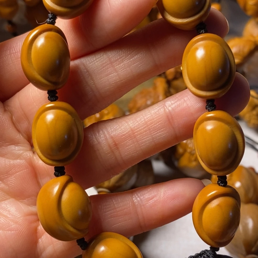 风***兮手串/手链橄榄核金元宝