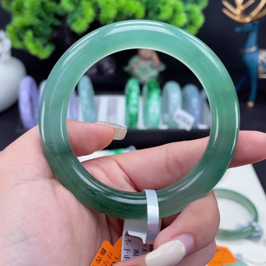 未镶嵌手镯翡翠缅甸翡翠54