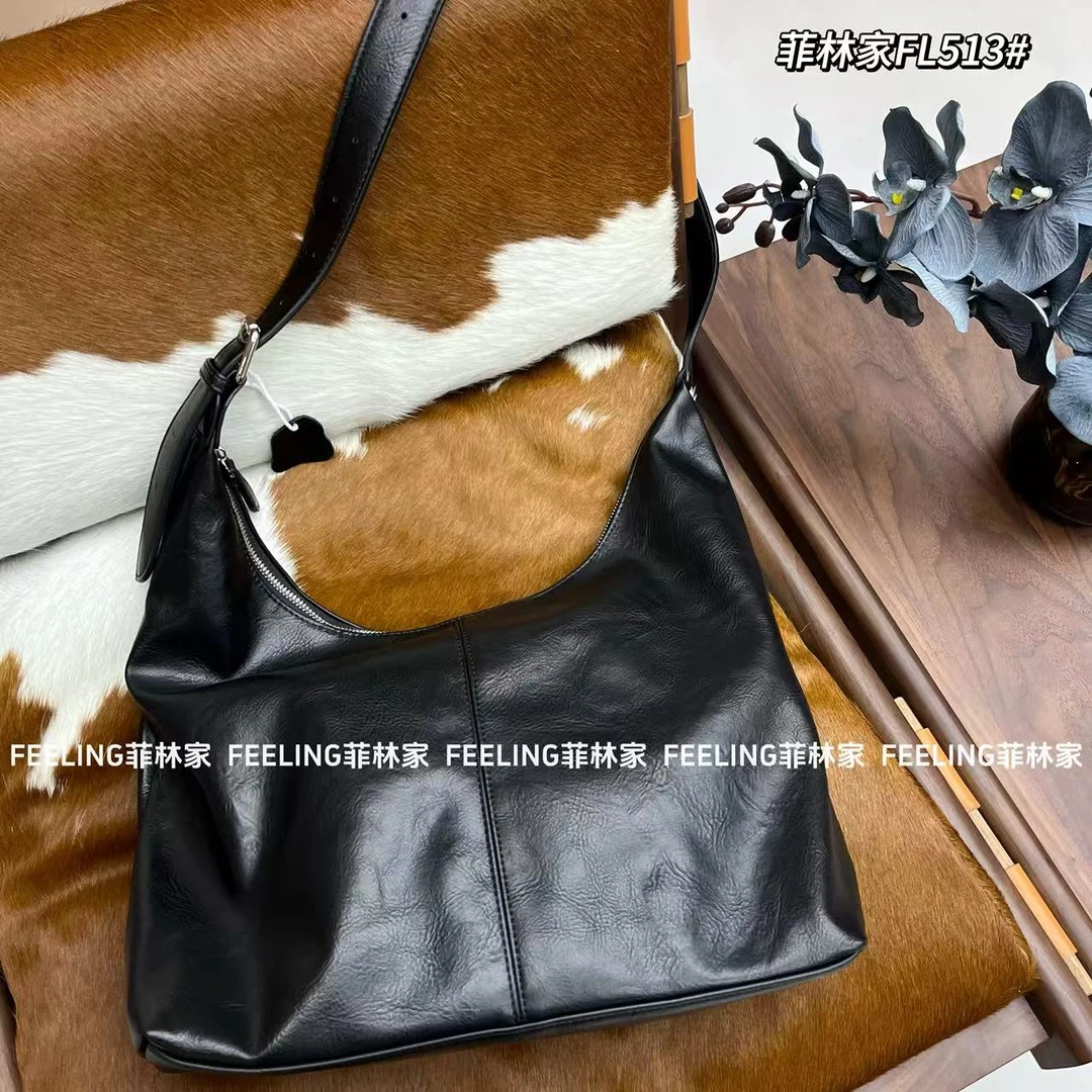 菲林家FL 513百搭通勤大容量Pu包