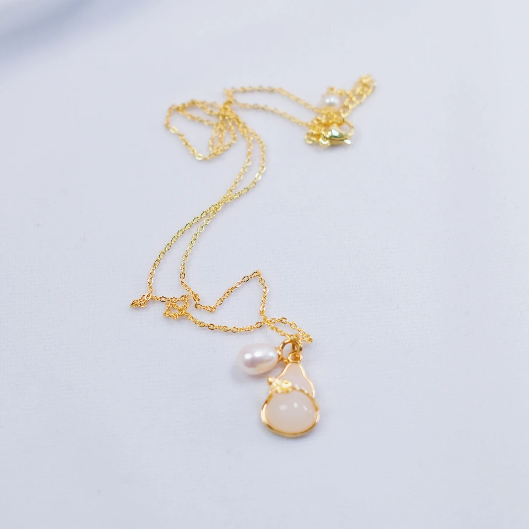 天然淡水珍珠项链    XL3024