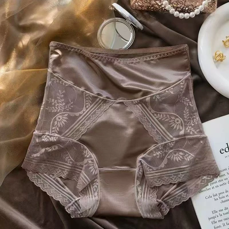 TANTAN 舒适女士平口蕾丝裤2563