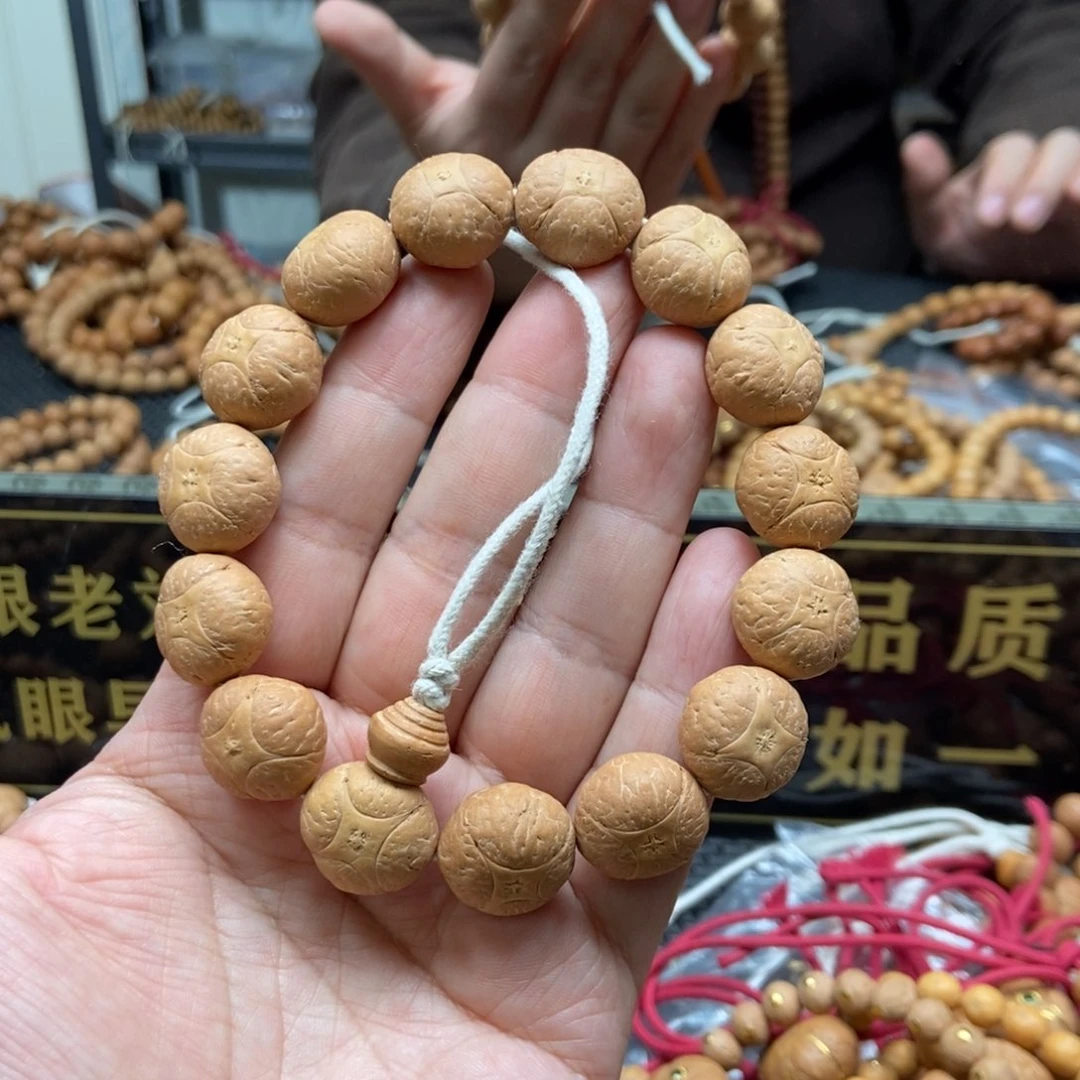 凤眼菩提手串17四角手串