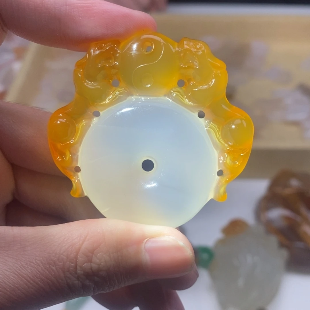 玛瑙/玉髓未镶嵌颈饰