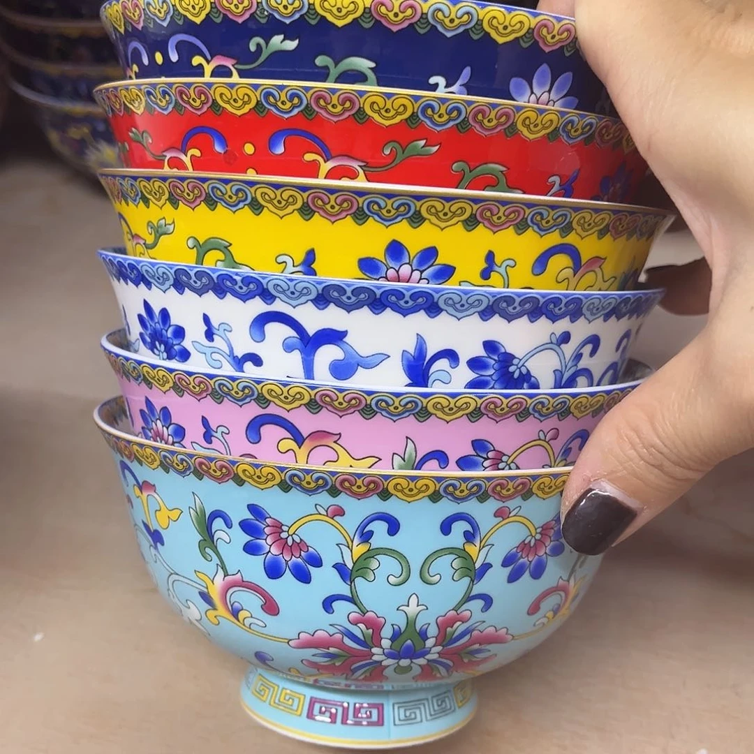 珐琅5寸6个不描金……………………