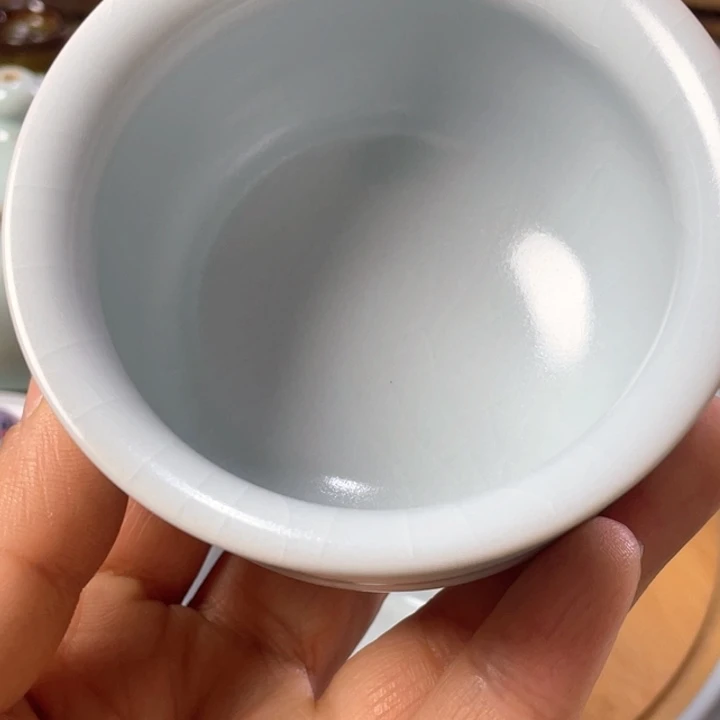 ?***菲汝州原矿釉手工杯子