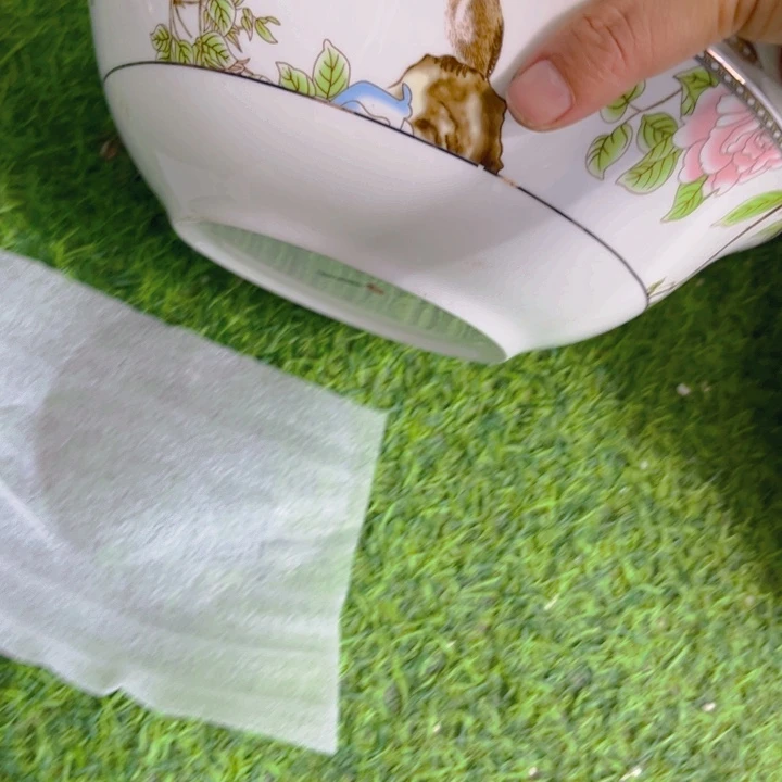 静***儿瓷片琴瑟和鸣九斗四个微瑕