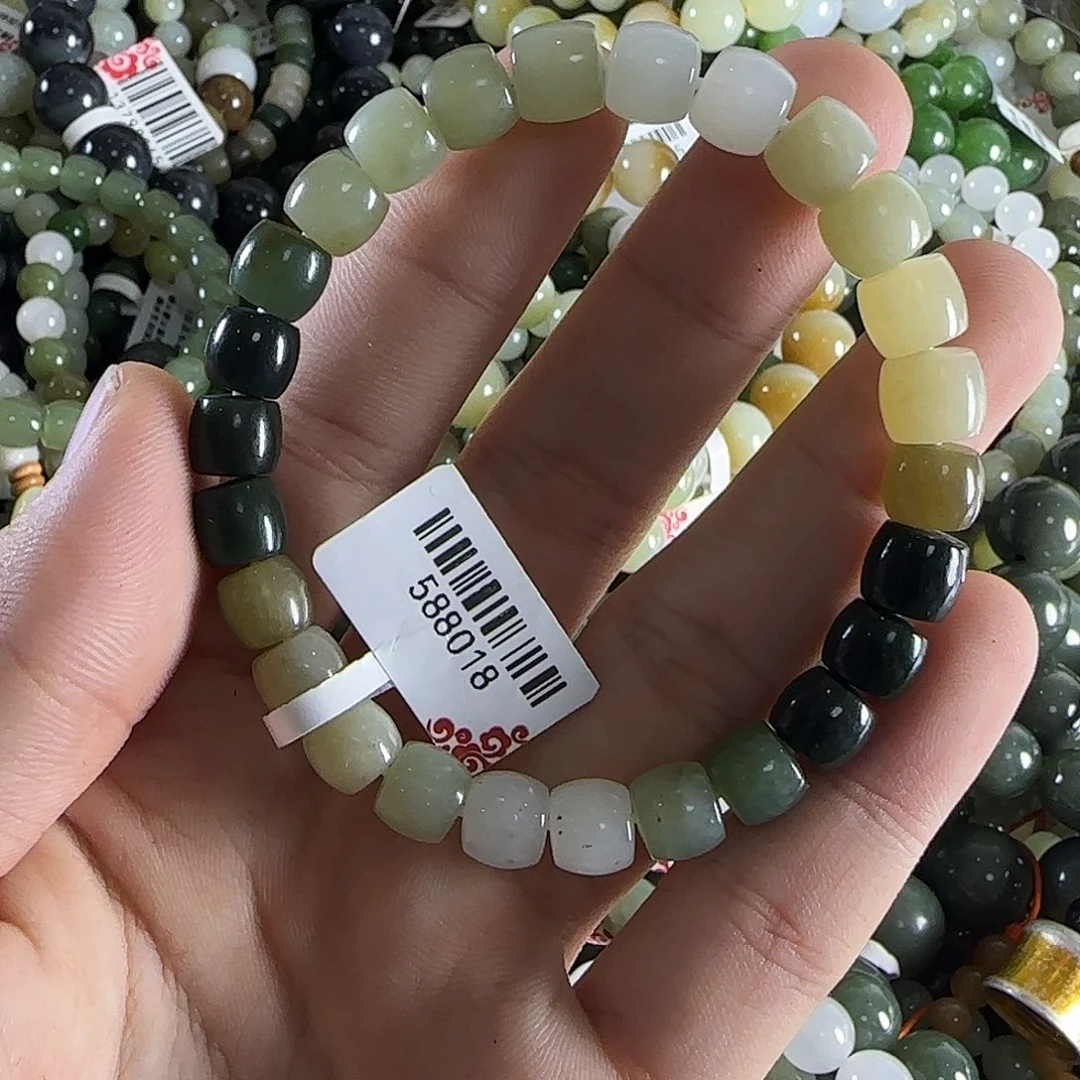 和田玉手链未镶嵌228