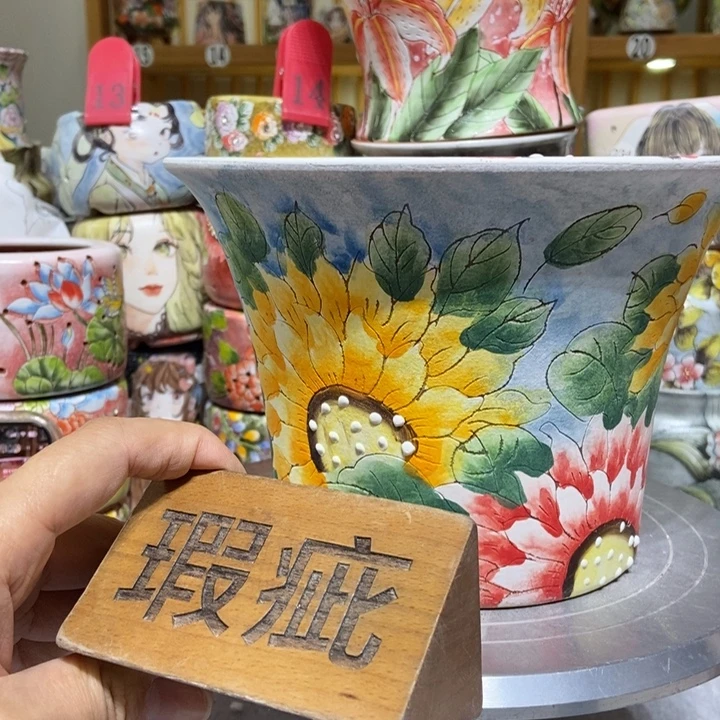 景德镇艺术手绘作品